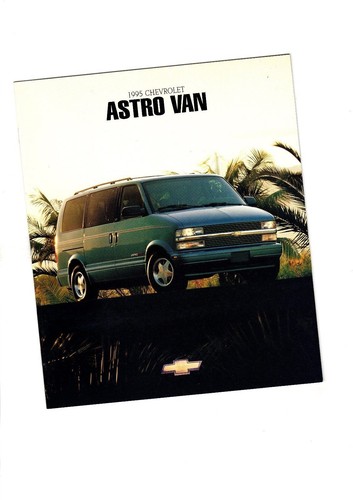 1995 chevy astro van brochure - 1995,
