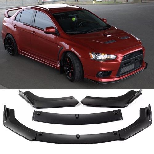 Black car front - black, lip