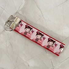 Handmade Ribbon & Webbing Keyring Key Fob Strap Cartoon, Film & TV Characters