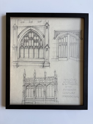 Antique framed gothic - antique,