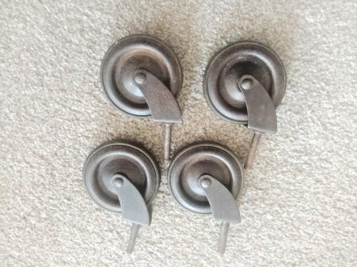 Vintage antique casters wheels - vintage,