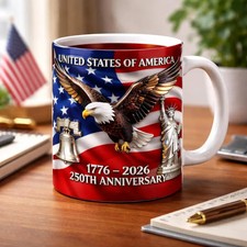 USA 250th Anniversary Mug