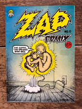 ZAP COMIX #0 Apex Novelties/9th print/Robert Crumb/Sex/Drugs/Meatball/F 6.0