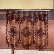 Vintage New Ace Wood Beaded