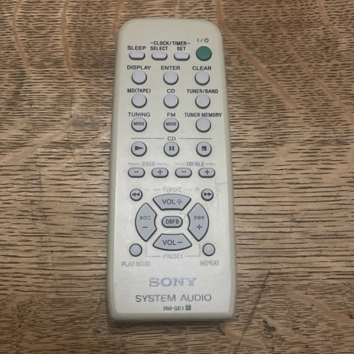 Sony se1 system audio - rm-se1,