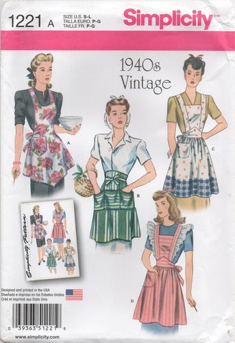 Simplicity sewing pattern 1221 - simplicity,