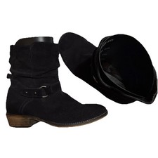 Next Women Black Suede Leather