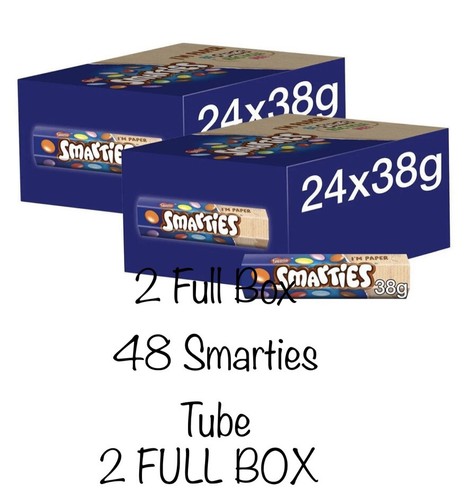 Nestle smarties tubes - tubes, 48