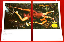 Roxy Music Stranded Album Cover Art PICTURE / PRINT 2 x 7.5" x 5.5"