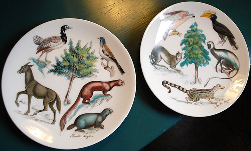Set hand painted - 2,