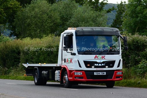 Truck photo 12x8 man - man, tgl