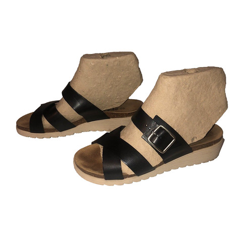 Plakton bios black leather - black,