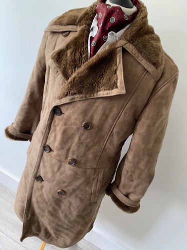 Vintage 70s mens sheepskin - vintage,