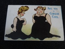 Are you a Gibson Girl Comic Greetings Postcard - 110286