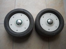 Pair of Powakaddy Classic wheels.