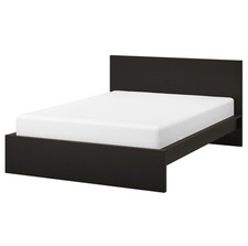 Ikea MALM Standard King Bed Frame  + MORGEDAL Mattress