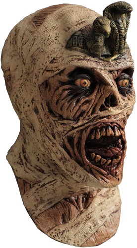 Cursed mummy head - head, neck