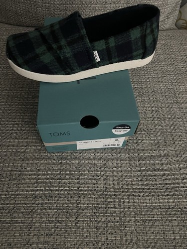 Toms tartan slippers size - toms, 5