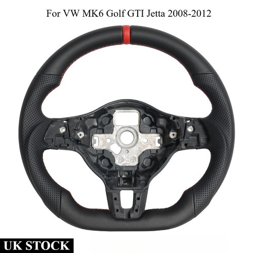 Full leather steering wheel - leather,