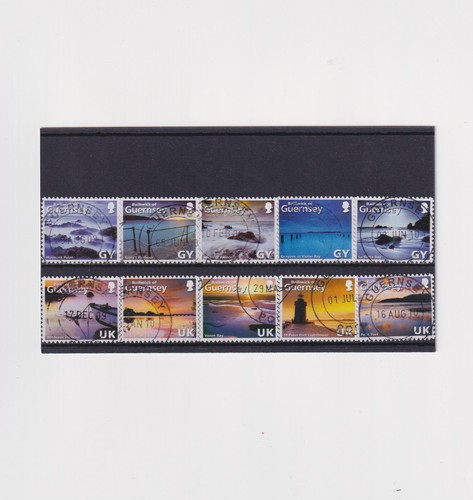 Collection guernsey stamp - of,