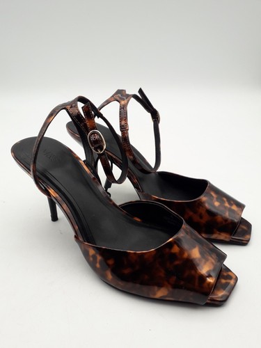 Womens patent tortoise - m&s,