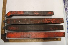 x4 Brazed Carbide lathe tools Large sizes Wickman Wimet Turning tools used