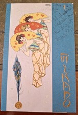 Vintage Art Nouveau Raphael Kirchner Geisha Mikado 1902 To Denmark. Ref2025