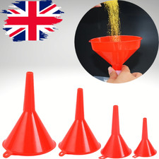 4pc Funnel Set Plastic Pouring