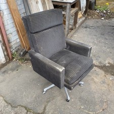 Vintage Ring Mekanikk Norway Upholstered Large Office Chair