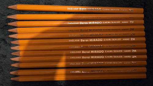 12x vintage berol mirado - vintage,
