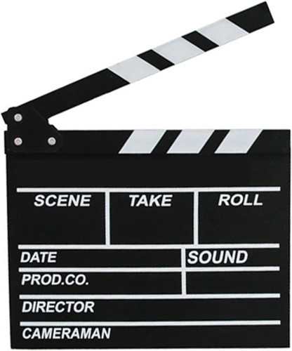 Movie film clap board dry - clap, board,dry