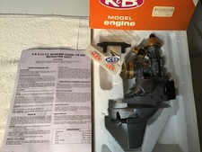 K&B 3.5 Outboard SS Engine, for 3.5 Nitro RC Tunnel Boat, NOS #8935 SS Outboard