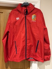 British Irish Lions Canterbury Coat Mens Large Red 2021 South Africa Vaposhield