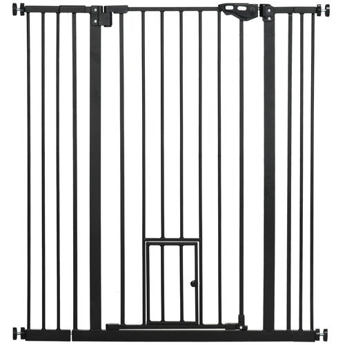 Pawhut extra tall dog - tall, gate