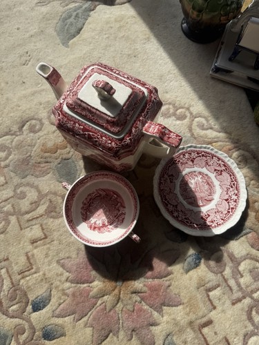 Rare masons vista teapot and - masons,