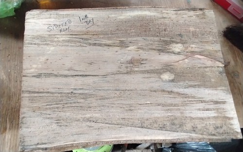 Spalted elm bowl - elm,