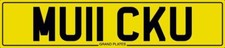 MUCK YOU OUT HORSE EQUESTRIAN NUMBER PLATE MU11 CKU MUCKY MUCKA MUCKS MUCKO REG