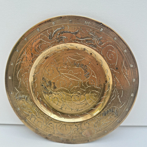 Vintage chinese engraved small - chinese,