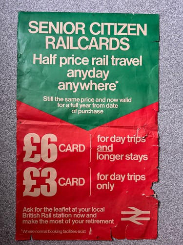 Original british rail 1977 - british,