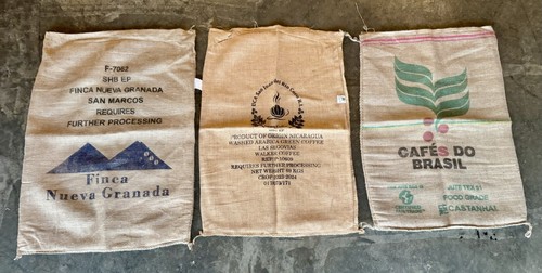 Assorted burlap jute - assorted, coffee