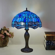 Blue Large Tiffany Style Table