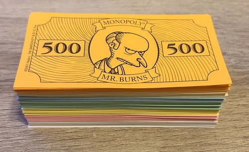 Simpsons monopoly spare - simpsons,