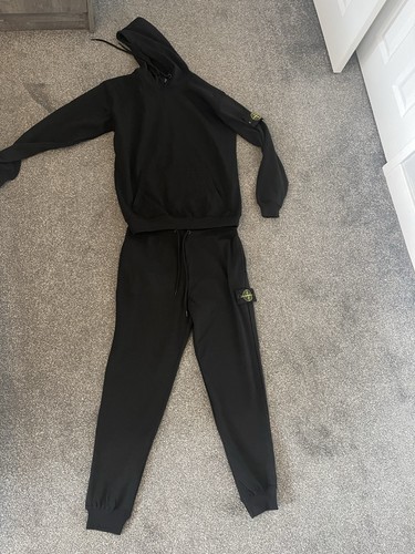 Men black stone island - men’s,