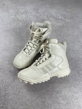 Adidas Y-3 Yohji Yamamoto GSG9 White Leather Boots Size US 6.5 Duties Paid (USA)