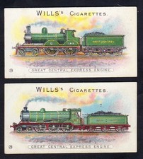 Wills Cigarette Cards - Locomotives & Rolling Stock - No29 Original & Variety