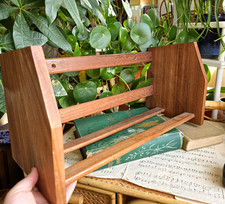 Vintage Wooden Wall Shelf Book