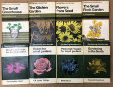 8 x Vintage Gardening Handbooks - The Small Greenhouse / The Kitchen Garden +++