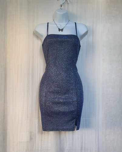 Divided blue glitter - h&m,