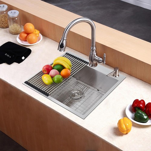 Stainless steel farmhouse - stainless,