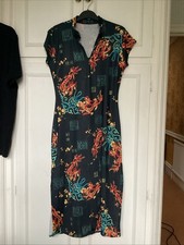 Black Straight Oriental Dress